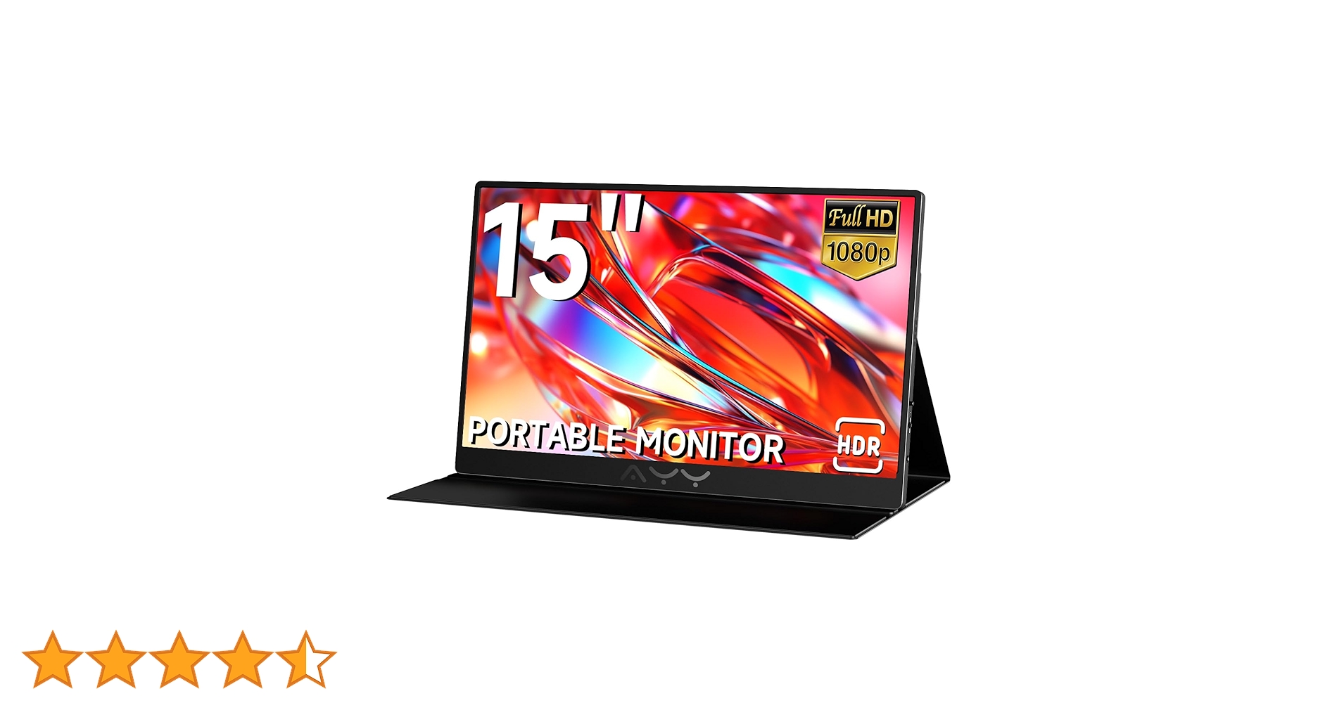 AYY ポータブルモニター 15インチ FHD 1080P USB C Amazon.com: AYY Portable Monitor 15 Inch 1080P FHD 100% sRGB